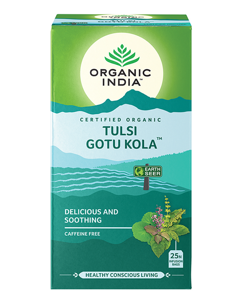 TeaTulsi Gotu Kola Organic India - Aurana Foods