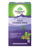 Tea Tulsi Licorice Spice Organic India - Aurana Foods
