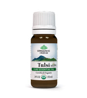 Tulsi (Holy Basil) Essential Oil Organic India - Aurana Foods