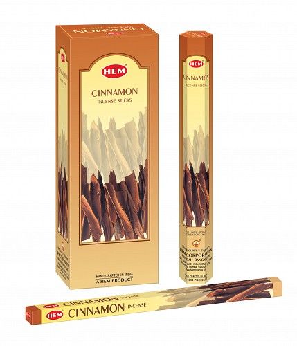 Incense Sticks Hem Cinnamon 6pack - Aurana Foods