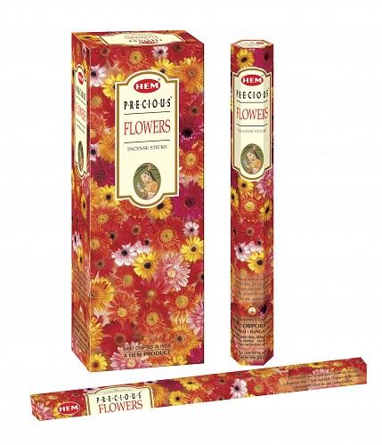 Incense Sticks Hem Flowers (6 Pack) - Aurana Foods