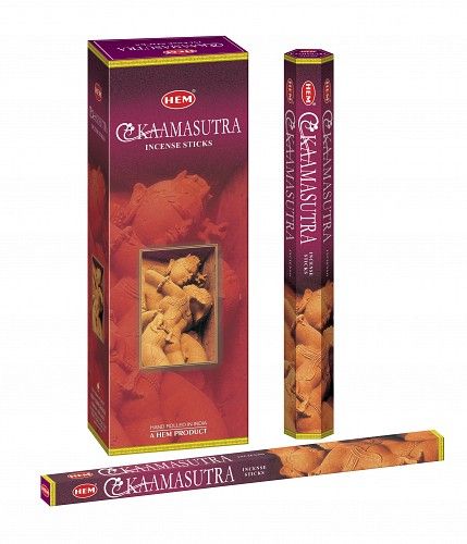 Incense Sticks Hem Kaamasutra (6 Pack) - Aurana Foods