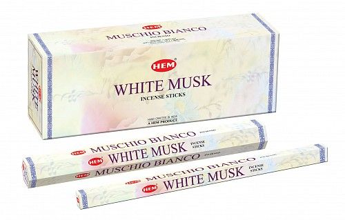 Incense Sticks Hem White Musk (6 pack) - Aurana Foods
